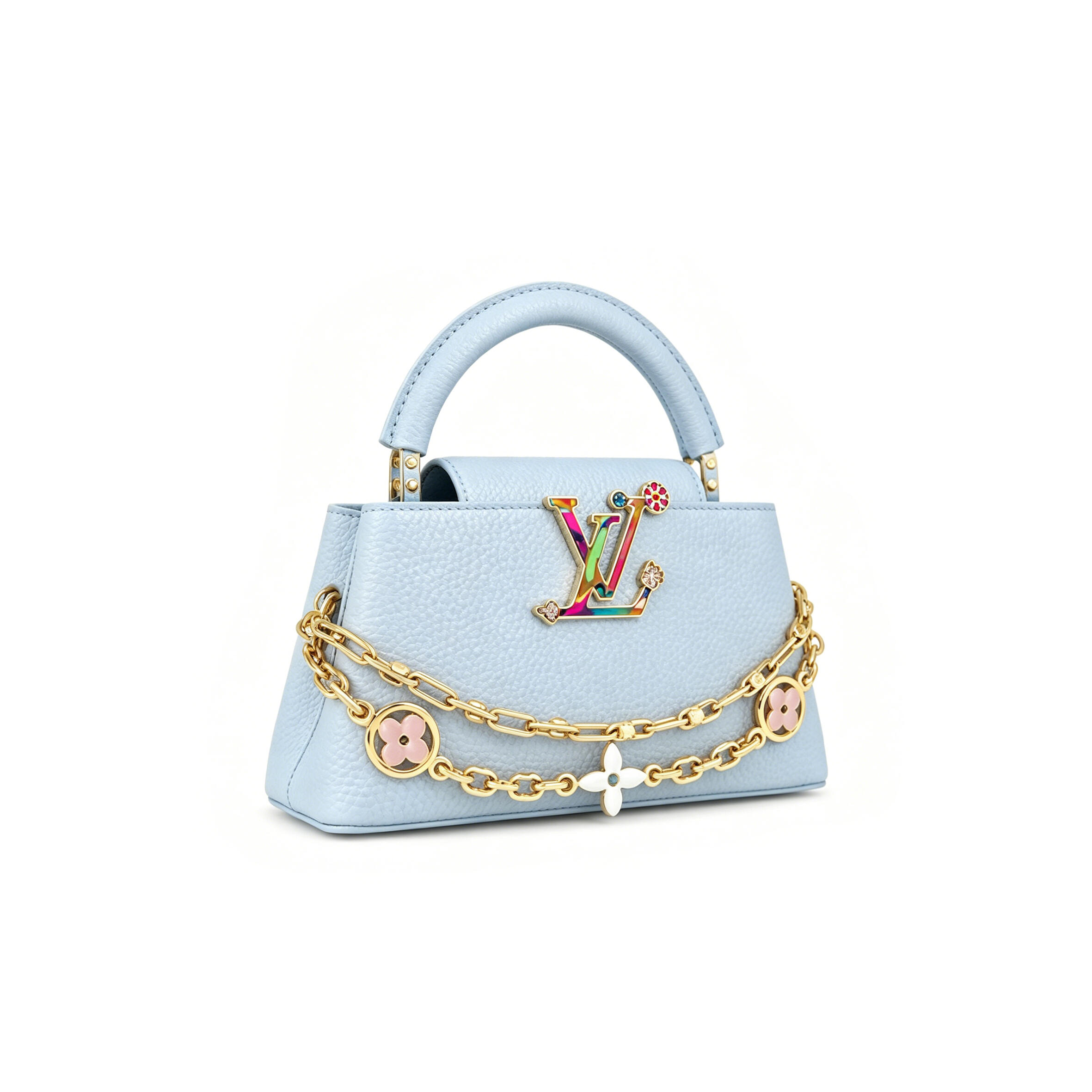 LOUIS VUITTON MURAKAMI X TAKASHI CAPUCINES EAST-WEST M13707 (22*12*8cm)